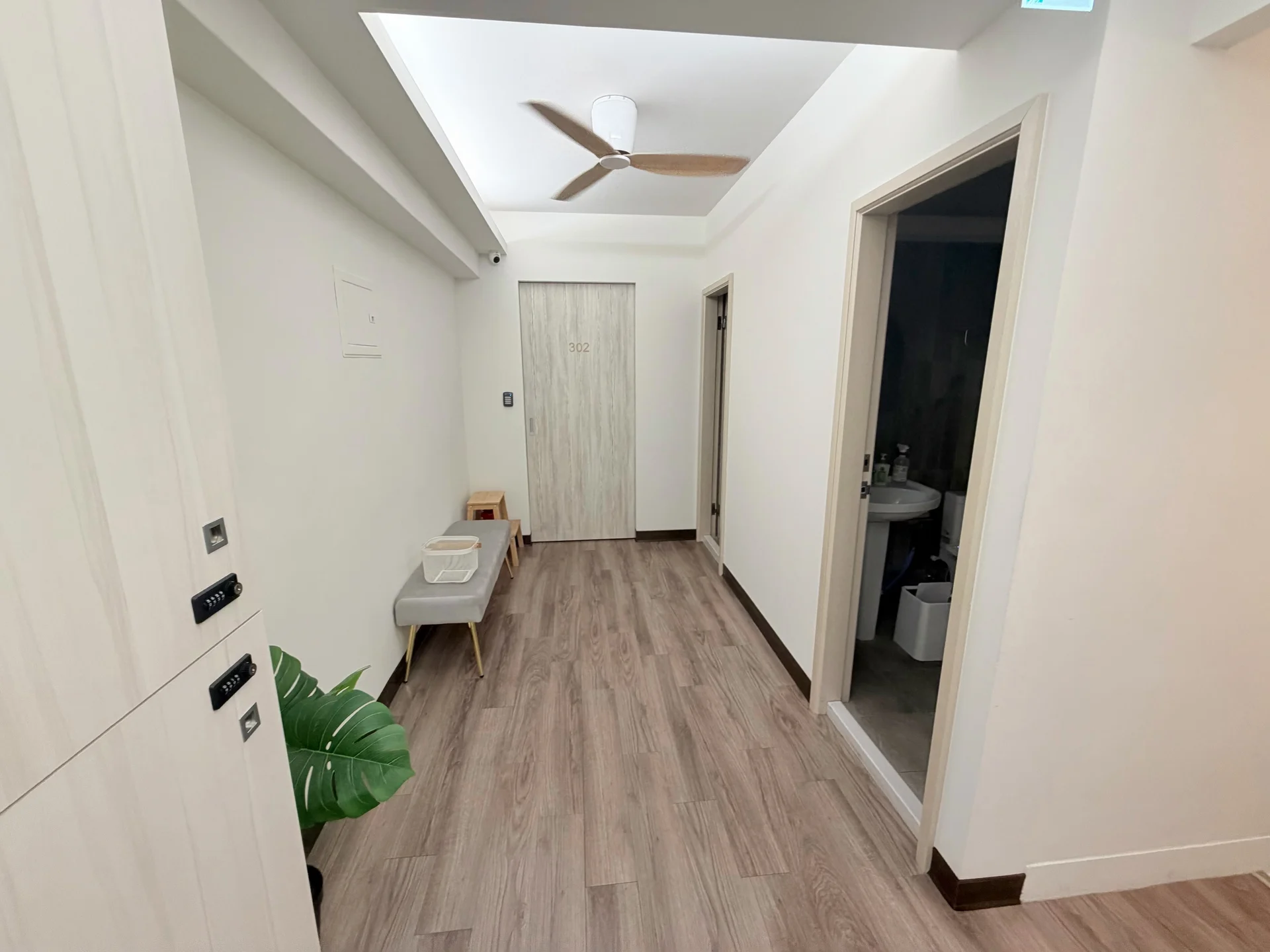 紓心禪崇德店包廂外公共空間